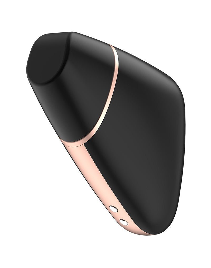 Satisfyer Love Triangle Black APP Connect Clitoris Vibrator - Erotiekvoordeel.nl