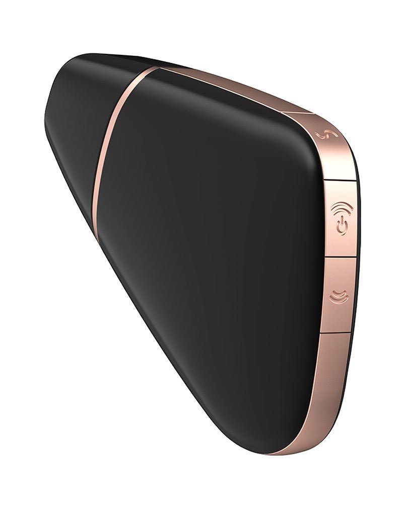 Satisfyer Love Triangle Black APP Connect Clitoris Vibrator - Erotiekvoordeel.nl