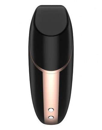 Satisfyer Love Triangle Black APP Connect Clitoris Vibrator - Erotiekvoordeel.nl