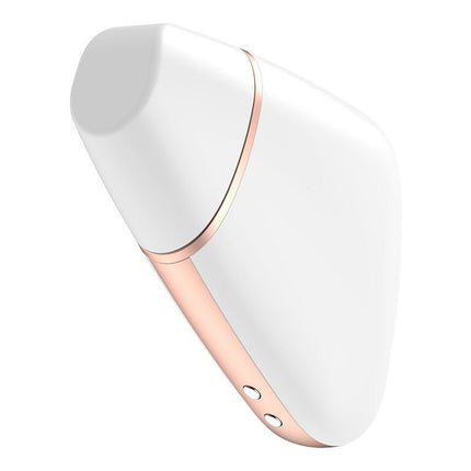 Satisfyer Love Triangle White APP Connect Clitoris Vibrator - Erotiekvoordeel.nl