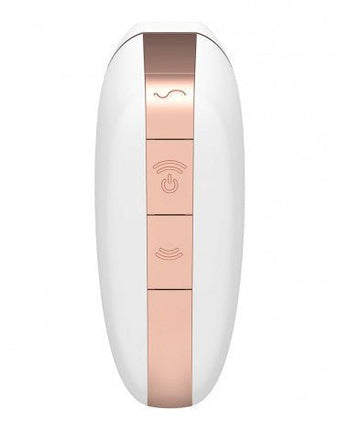Satisfyer Love Triangle White APP Connect Clitoris Vibrator - Erotiekvoordeel.nl