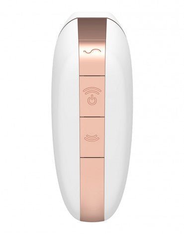 Satisfyer Love Triangle White APP Connect Clitoris Vibrator - Erotiekvoordeel.nl