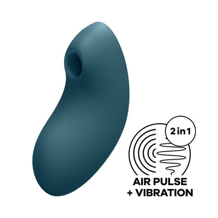 Satisfyer Luchtdruk Vibrator VULVA LOVER 2 - blauw-Erotiekvoordeel.nl