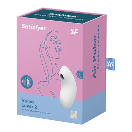 Satisfyer Luchtdruk Vibrator VULVA LOVER 2 - wit-Erotiekvoordeel.nl