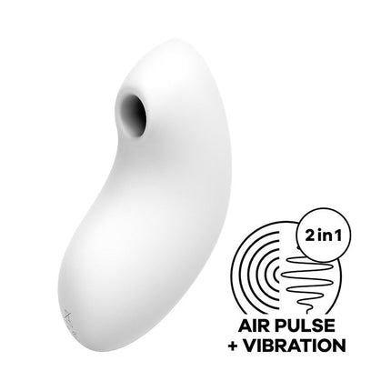 Satisfyer Luchtdruk Vibrator VULVA LOVER 2 - wit-Erotiekvoordeel.nl