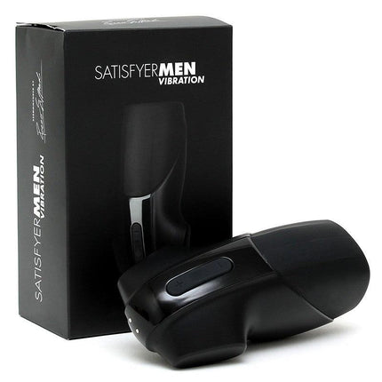 Satisfyer Men Masturbator Vibrerend - zwart - Erotiekvoordeel.nl