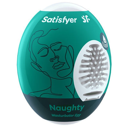 Satisfyer Mini Masturbator NAUGHTY - groen-Erotiekvoordeel.nl