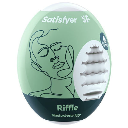 Satisfyer Mini Masturbator RIFFLE - lichtgroen-Erotiekvoordeel.nl