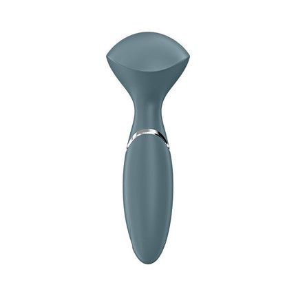 Satisfyer - Mini Wand-er - Wand Vibrator - Grijs-Erotiekvoordeel.nl