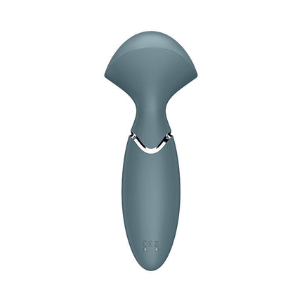 Satisfyer - Mini Wand-er - Wand Vibrator - Grijs-Erotiekvoordeel.nl