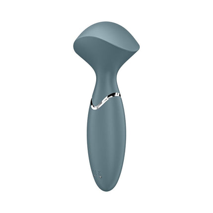 Satisfyer - Mini Wand-er - Wand Vibrator - Grijs-Erotiekvoordeel.nl