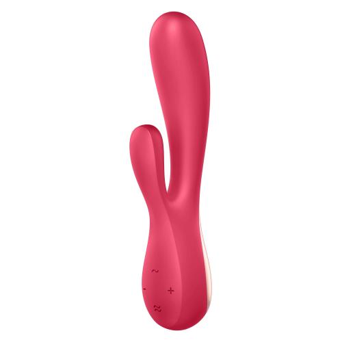Mono Flex G-Spot Vibrator Met App - Rood - Erotiekvoordeel.nl