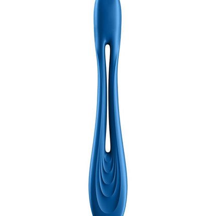 Satisfyer Multifunctionale Buigbare Vibrator ELASTIC GAME - blauw-Erotiekvoordeel.nl