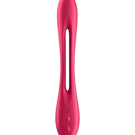 Satisfyer Multifunctionale Buigbare Vibrator ELASTIC GAME - rood-Erotiekvoordeel.nl