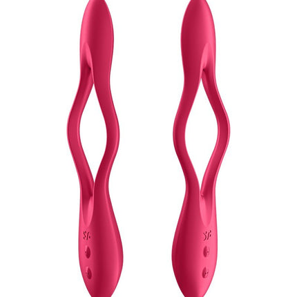 Satisfyer Multifunctionale Buigbare Vibrator ELASTIC GAME - rood-Erotiekvoordeel.nl