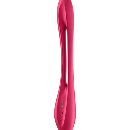 Satisfyer Multifunctionale Buigbare Vibrator ELASTIC GAME - rood-Erotiekvoordeel.nl