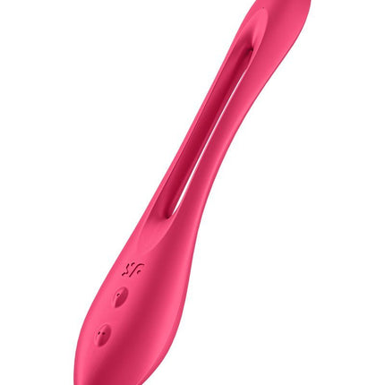 Satisfyer Multifunctionale Buigbare Vibrator ELASTIC GAME - rood-Erotiekvoordeel.nl