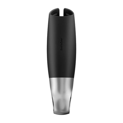 Satisfyer - Power Masturbator Met App Control - Zwart/Zilver-Erotiekvoordeel.nl