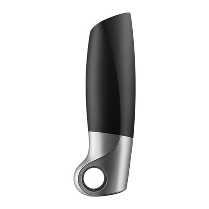 Satisfyer - Power Masturbator Met App Control - Zwart/Zilver-Erotiekvoordeel.nl