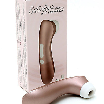Satisfyer Pro 3 Luchtdruk Vibrator met extra vibratie - Erotiekvoordeel.nl