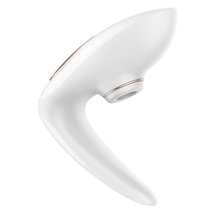Satisfyer Pro 4 Luchtdruk vibrator Koppels - Wit/Brons - Erotiekvoordeel.nl