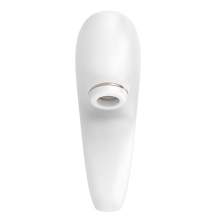Satisfyer Pro 4 Luchtdruk vibrator Koppels - Wit/Brons - Erotiekvoordeel.nl