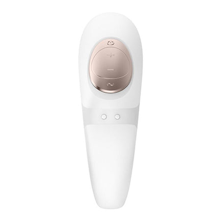 Satisfyer Pro 4 Luchtdruk vibrator Koppels - Wit/Brons - Erotiekvoordeel.nl
