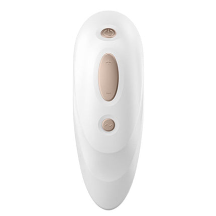 Satisfyer Pro Plus Vibration Luchtdruk Vibrator - Wit - Erotiekvoordeel.nl