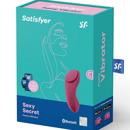 Satisfyer Sexy Secret Panty Vibrerend Slipje Vibrator met bluetooth en APP - Erotiekvoordeel.nl