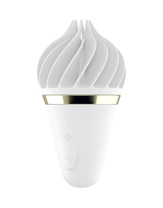 Satisfyer Sweet Temptation Clitoris Vibrator - Wit (imiteert orale sex) - Erotiekvoordeel.nl