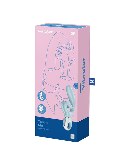 Satisfyer - Touch Me - Rabbit Vibrator - Lichtblauw-Erotiekvoordeel.nl