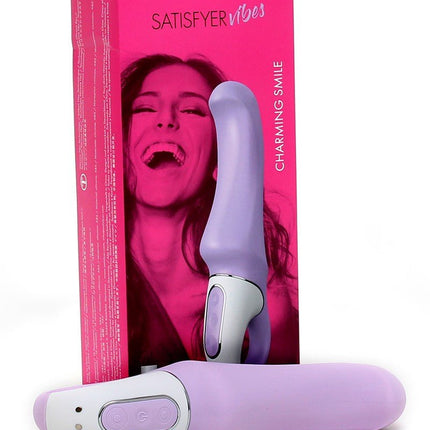 Satisfyer Vibrator Charming Smile Vibrator - Lila - Erotiekvoordeel.nl