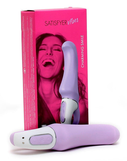 Satisfyer Vibrator Charming Smile Vibrator - Lila - Erotiekvoordeel.nl