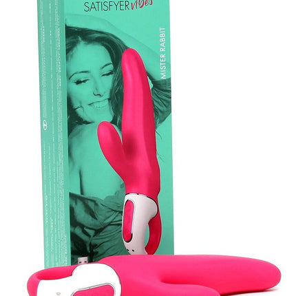 Satisfyer Vibrator Mr. Rabbit - roze - Erotiekvoordeel.nl