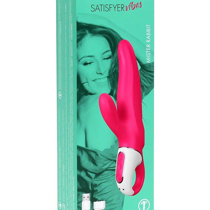 Satisfyer Vibrator Mr. Rabbit - roze - Erotiekvoordeel.nl