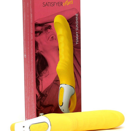 Satisfyer Vibrator Yummy Sunshine Vibrator - Geel - Erotiekvoordeel.nl