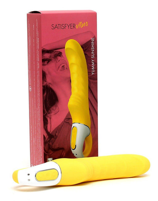 Satisfyer Vibrator Yummy Sunshine Vibrator - Geel - Erotiekvoordeel.nl