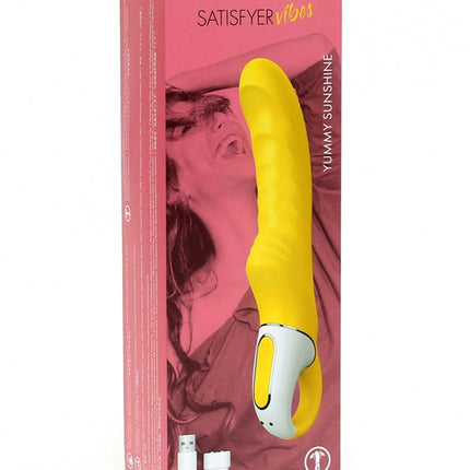 Satisfyer Vibrator Yummy Sunshine Vibrator - Geel - Erotiekvoordeel.nl