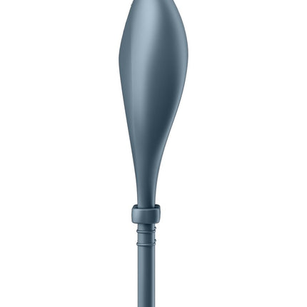 Satisfyer Vibrerende Cockring BULLSEYE met APP control - donkerblauw-Erotiekvoordeel.nl