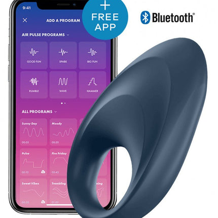 Satisfyer Vibrerende Cockring Mighty One met bluetooth en app control - Erotiekvoordeel.nl