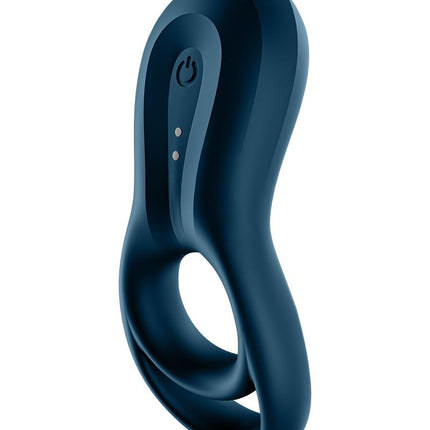 Satisfyer Vibrerende Cockring met Partner Stimulator | Koppel Vibrator EPIC DUO - blauw-Erotiekvoordeel.nl
