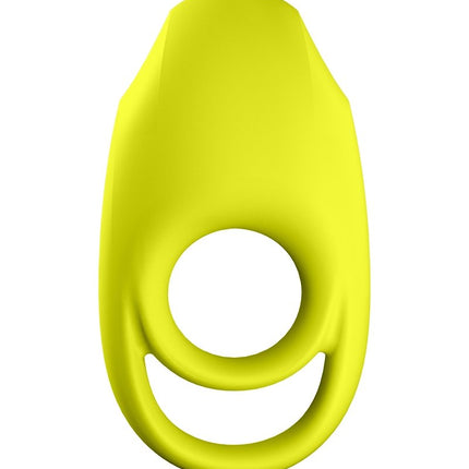 Satisfyer Vibrerende Cockring met Partner Stimulator | Koppel Vibrator SPECTACULAR DUO - geel-Erotiekvoordeel.nl