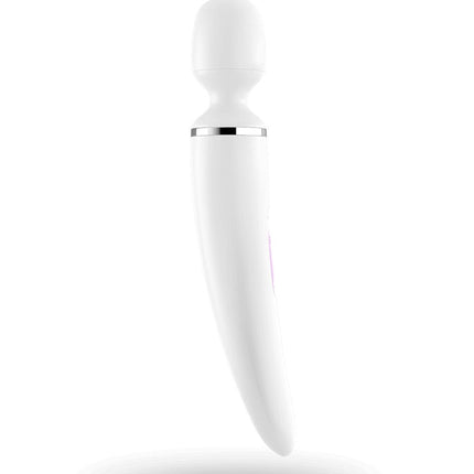 Satisfyer Wand Vibrator Wand-er Woman - wit - Erotiekvoordeel.nl