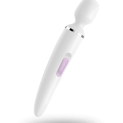 Satisfyer Wand Vibrator Wand-er Woman - wit - Erotiekvoordeel.nl
