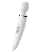 Satisfyer Wand Vibrator Wand-er Woman - wit - Erotiekvoordeel.nl