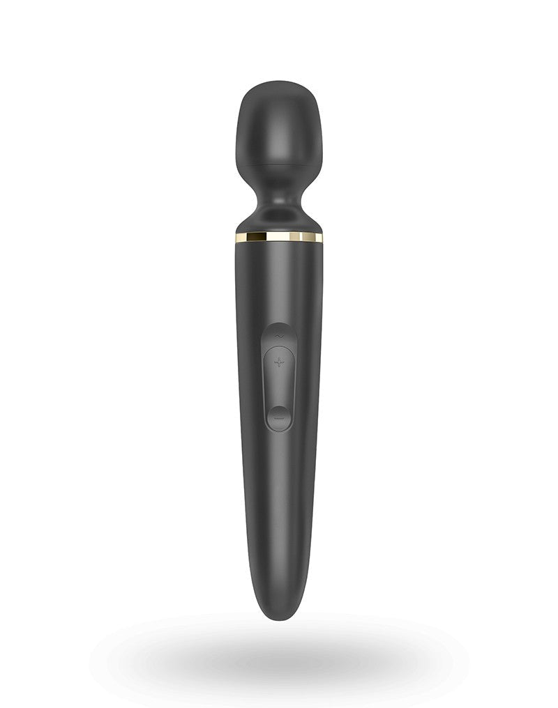 Satisfyer Wand Vibrator Wand-er Woman - zwart - Erotiekvoordeel.nl