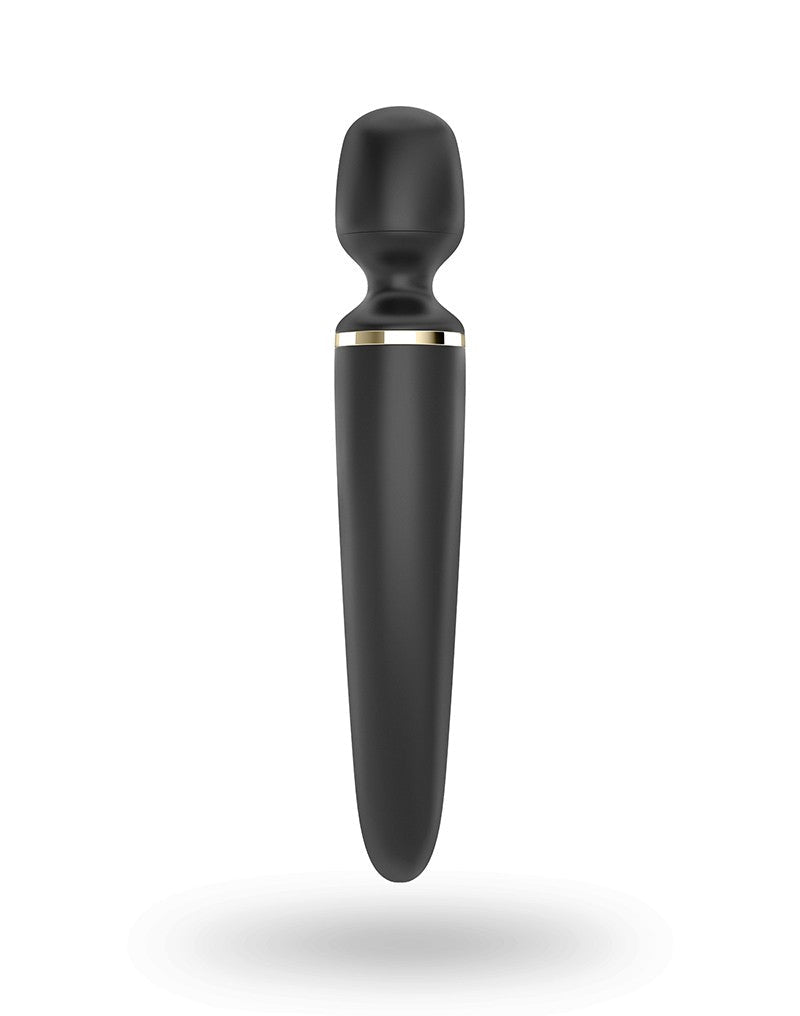 Satisfyer Wand Vibrator Wand-er Woman - zwart - Erotiekvoordeel.nl