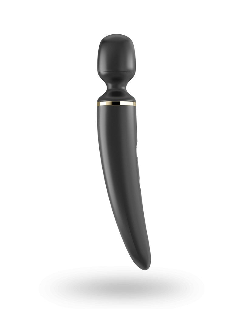 Satisfyer Wand Vibrator Wand-er Woman - zwart - Erotiekvoordeel.nl
