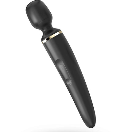 Satisfyer Wand Vibrator Wand-er Woman - zwart - Erotiekvoordeel.nl