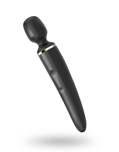 Satisfyer Wand Vibrator Wand-er Woman - zwart - Erotiekvoordeel.nl